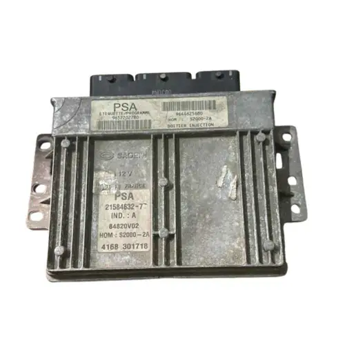 CALCULATEUR MOTEUR PEUGEOT 206 1.4 SAGEM S2000-2A 21584632-7 9655202780 9644625680