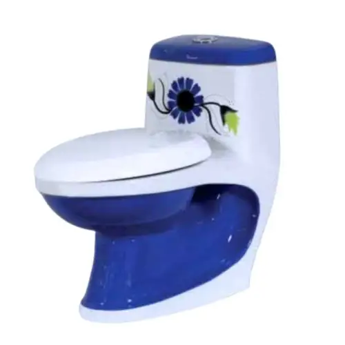 Chaise anglaise en céramique 101 VITROSA-ALPINE BLUE