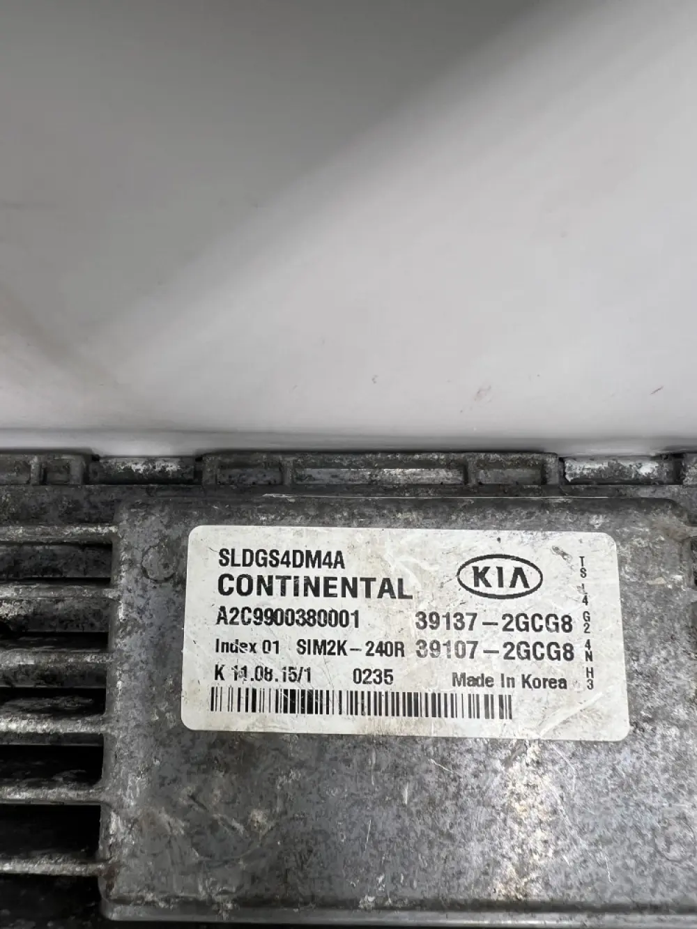 calculateur moteur de bord 39137-2GCG8 pour Kia Sportage 2014-2016, 39107-2GCG8, A2C9900380001