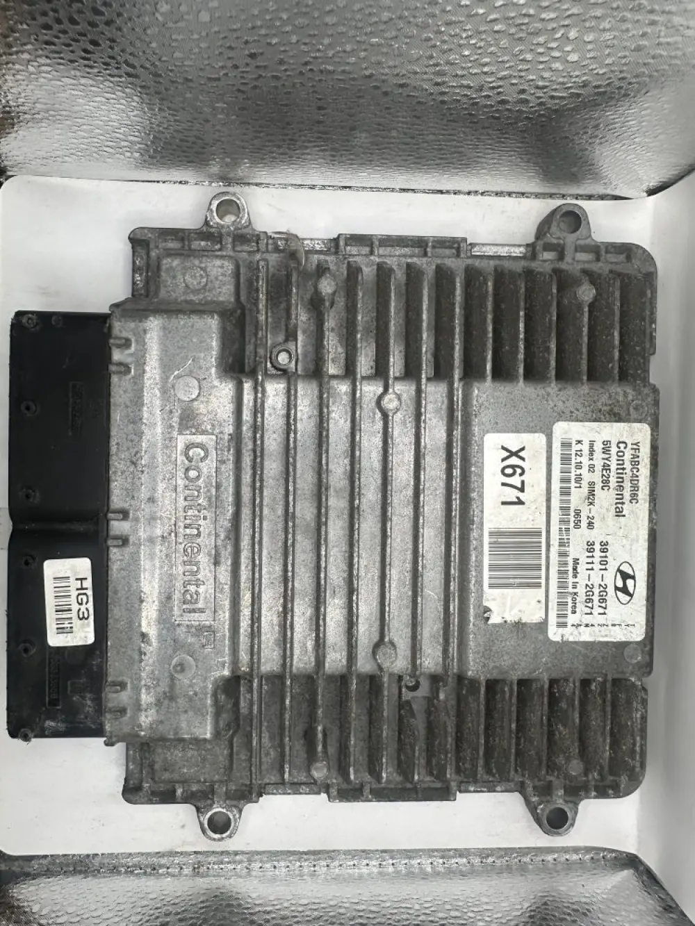 Hyundai Sonata 2.4L 2011-2014 39101-2G671 391012G671 5WY4E28CCalculateur moteu