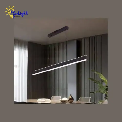 Lampe Lustre Noire et blanc