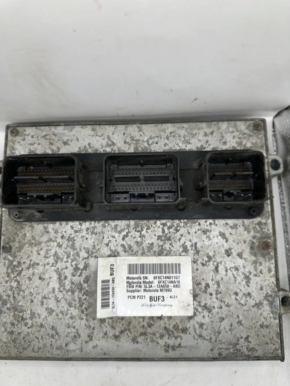 Calculateur moteur Ford F150 4.6L 2005 ECU ECM 5L3A-12A650-ABD 6FXC14N011G7 BUF3