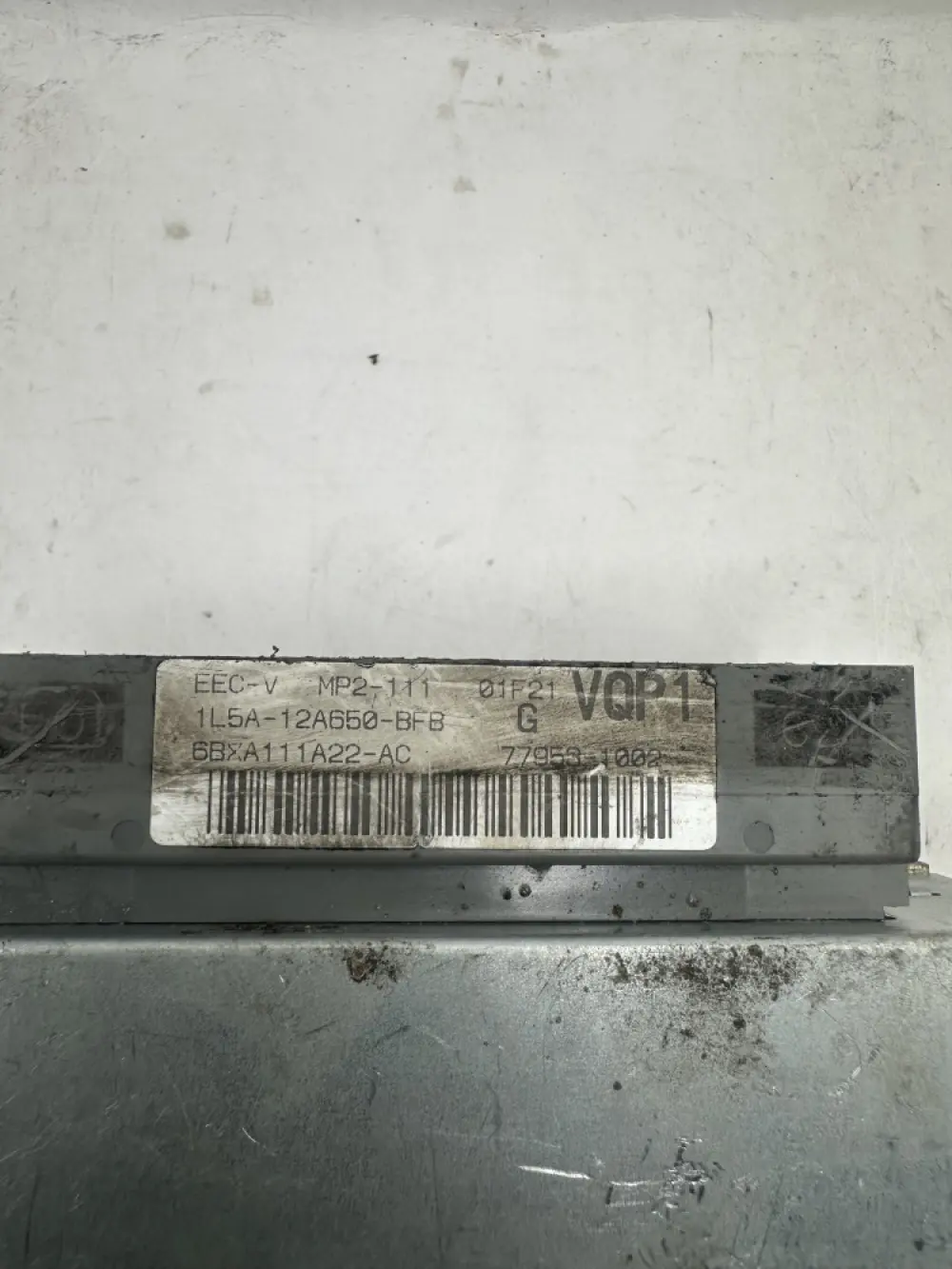 Calculateur moteur Ford Ranger 4.0L ECU ECM 2001 1L5A-12A650-BFB  1L5A12A650BFB 6BXA111A22-AC MP2-111