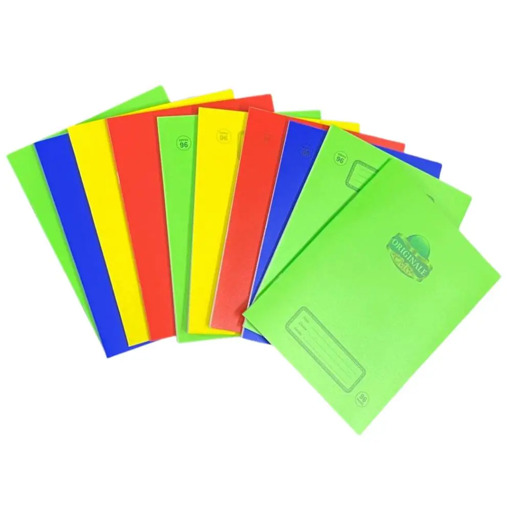 10 Cahiers de 96 pages Séyés avec couverture plastique
