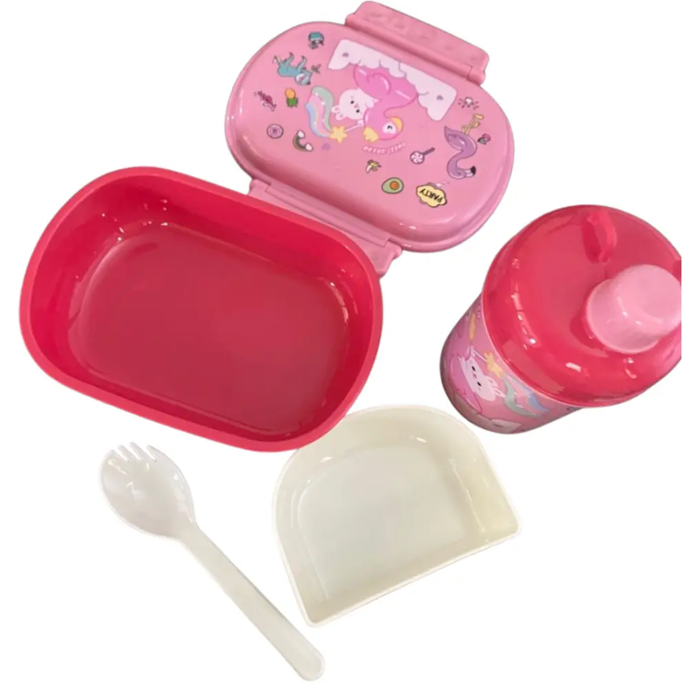 Gourde et Bole avec cordon YJ8176, Ensemble boite bento et Gourde little Twin Stars