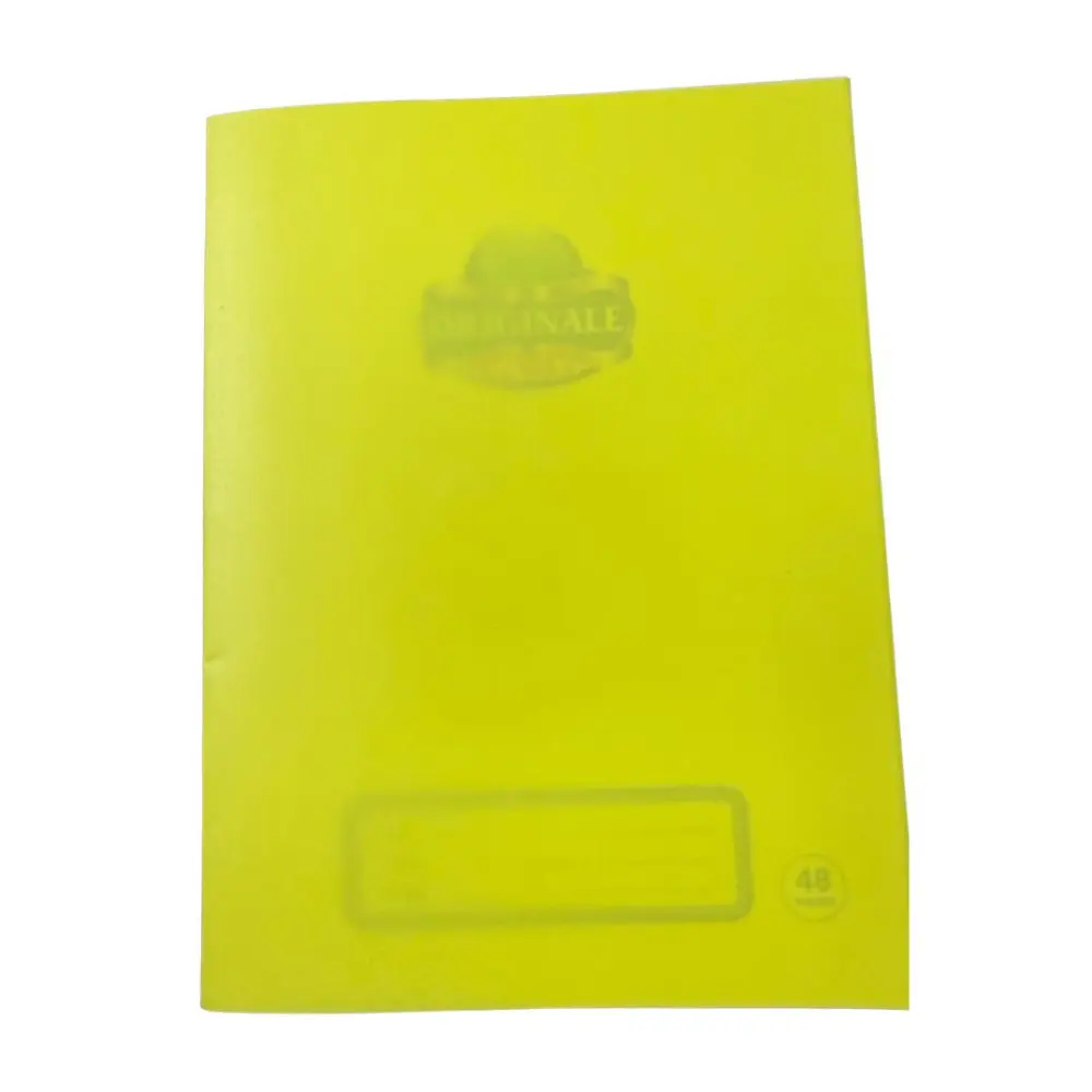 Cahiers de 48 pages avec couverture plastique