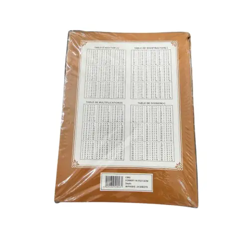 PQT Cahiers de 48 pages seyes