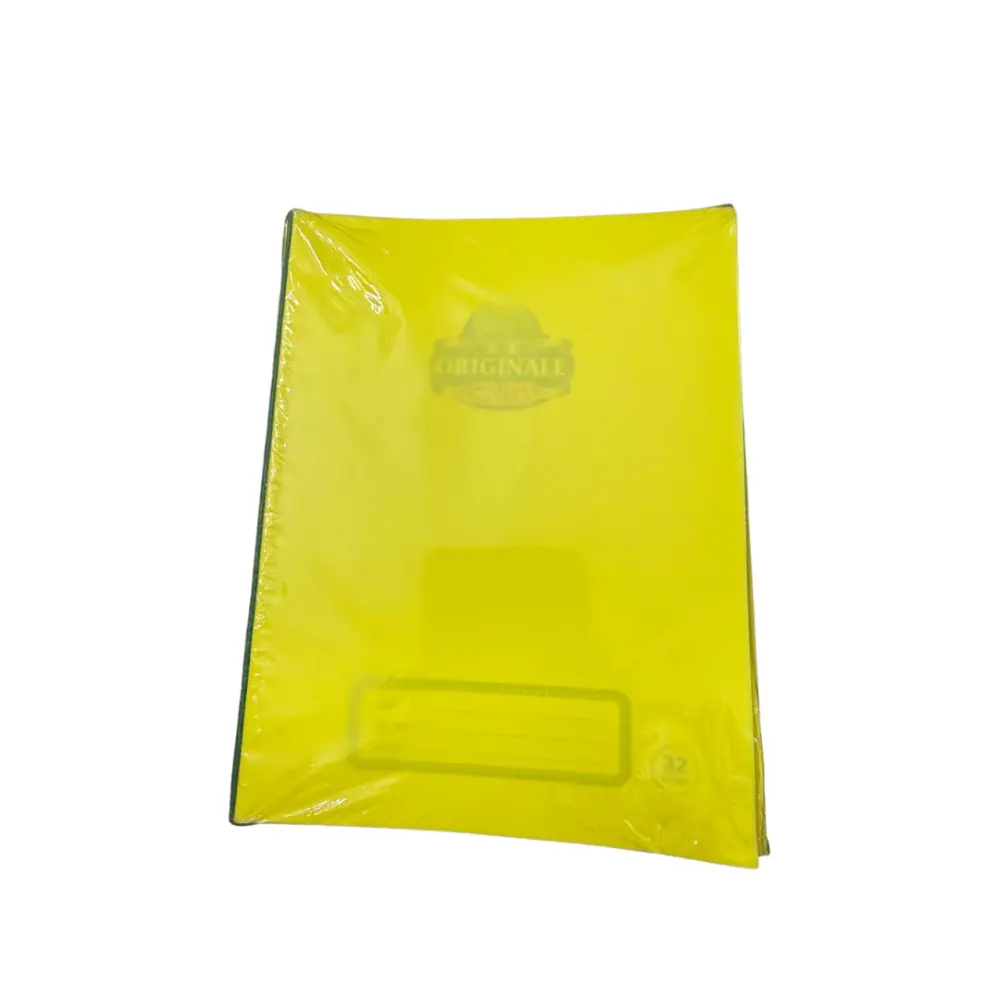 PQT Cahiers de 32 pages seyes avec couverture plastique