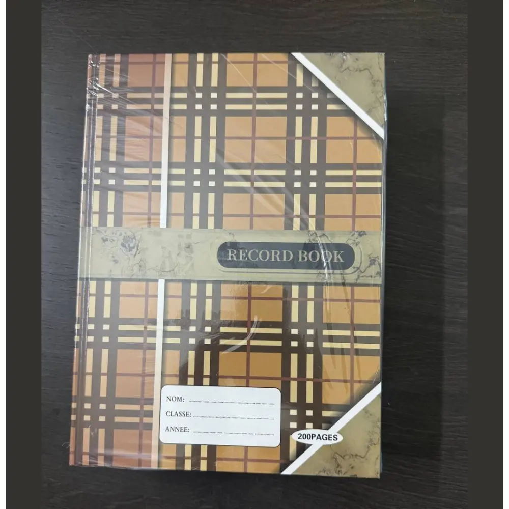 Cahier grand Format 200 Pages A4 Couverture Rigide
