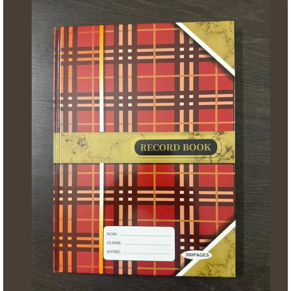 Cahier grand Format 300 Pages A4 Couverture Rigide