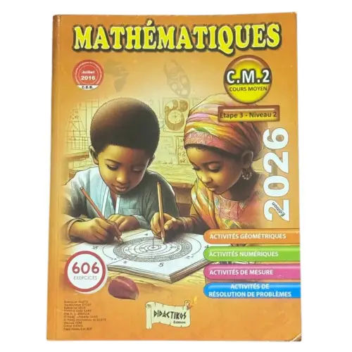 Livres Didactikos Mathématique  CM2