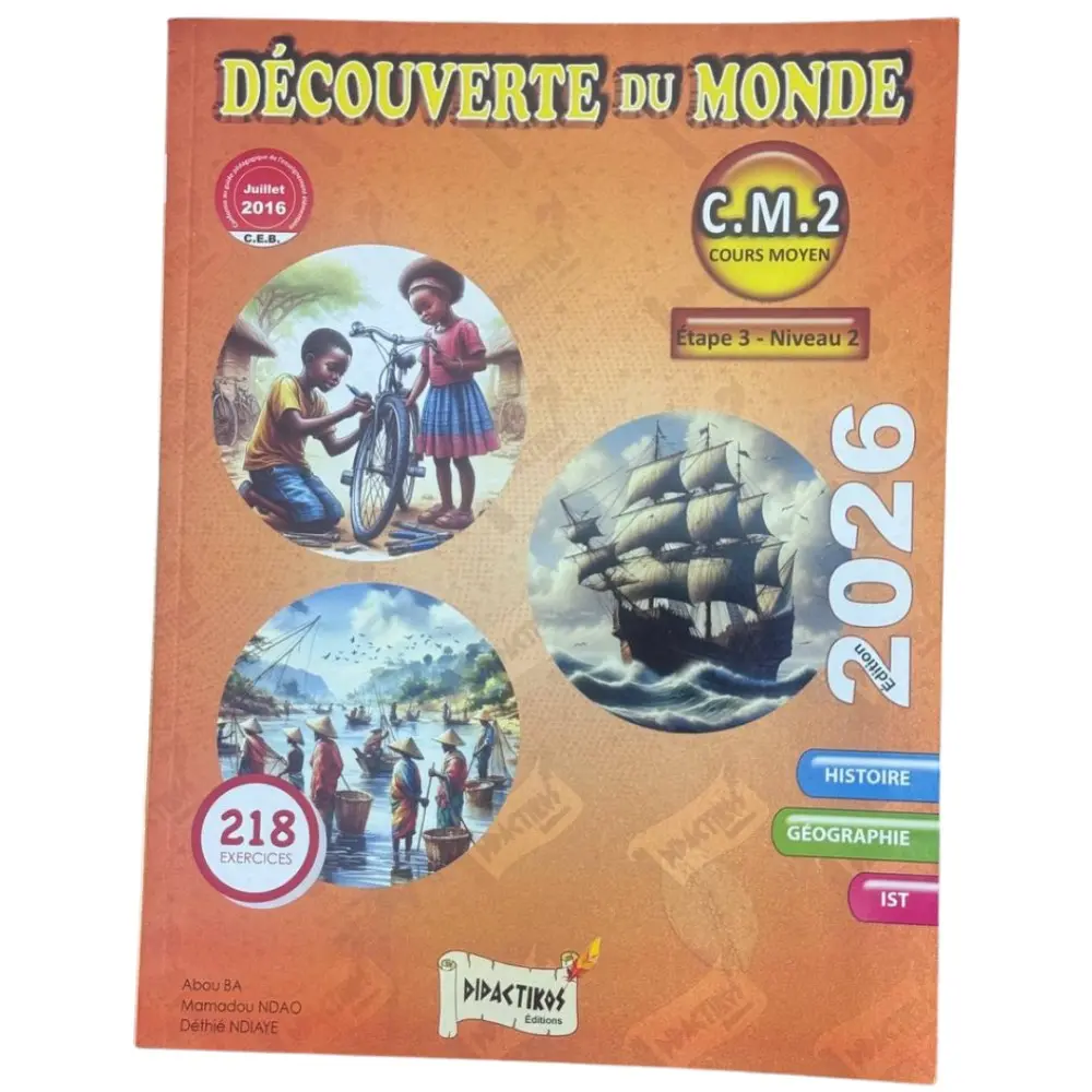 Livres Didactikos Découverte du Monde  CM2