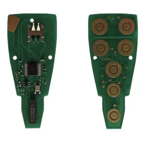 Clé de voiture intelligente Jeep 3 boutons 433 MHz avec puce PCF7941 ID46 – Télécommande Smart Key compatible Chrysler, Dodge et Jeep
