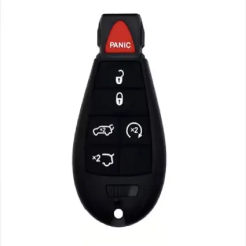Clé de voiture 6 Boutons Avec Puce ID46Chip 433mhz Chrysler 300C Dodge Jeep Télécommande télécommande jeep