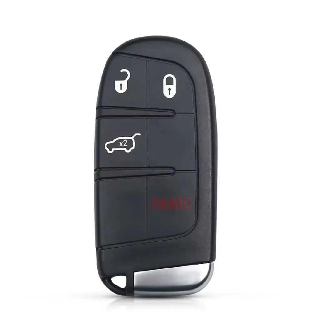 Télécommande intelligente 3+ 1 boutons 433.92 MHzPCF7953A ID46 Chip pour Chrysler 300C DodgeJeep 2011-2015 FCC ID M3N-40821302