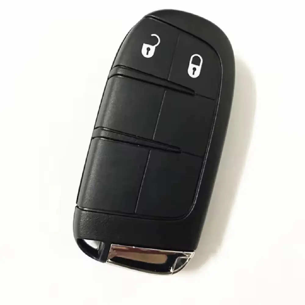 Clé de voiture à distance intelligente 2 boutonsM3N40821302 NO LOGO Fob 433MHz pour DodgeDurango Jeep Grand Cherokee