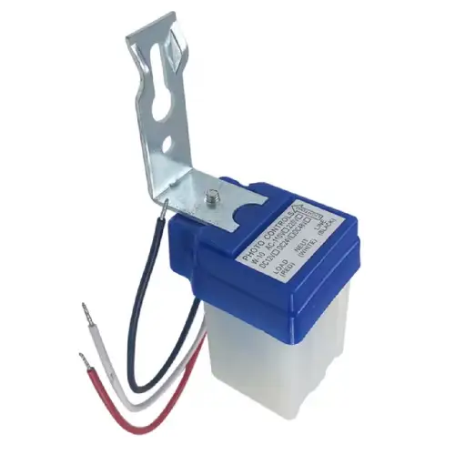 Interrupteur automatique étanche à cellule photoélectrique AC110V 220V 10A, détecteur crépusculaire pour éclairage public LED
