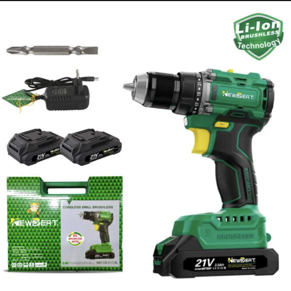 Perceuse sans fil (21V Brushless )   NBT-CD-21C-BL