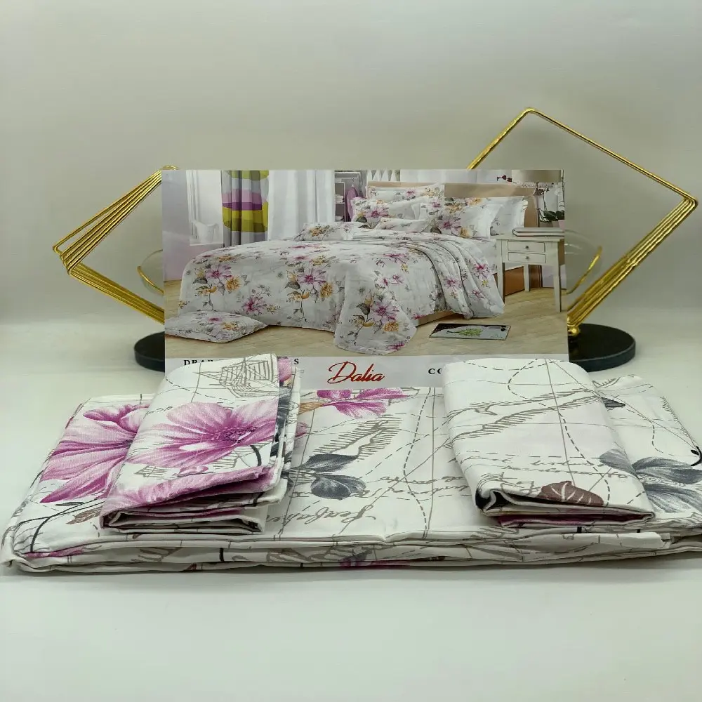 DRAP 3PIECES ALMOUNA 100% COTON