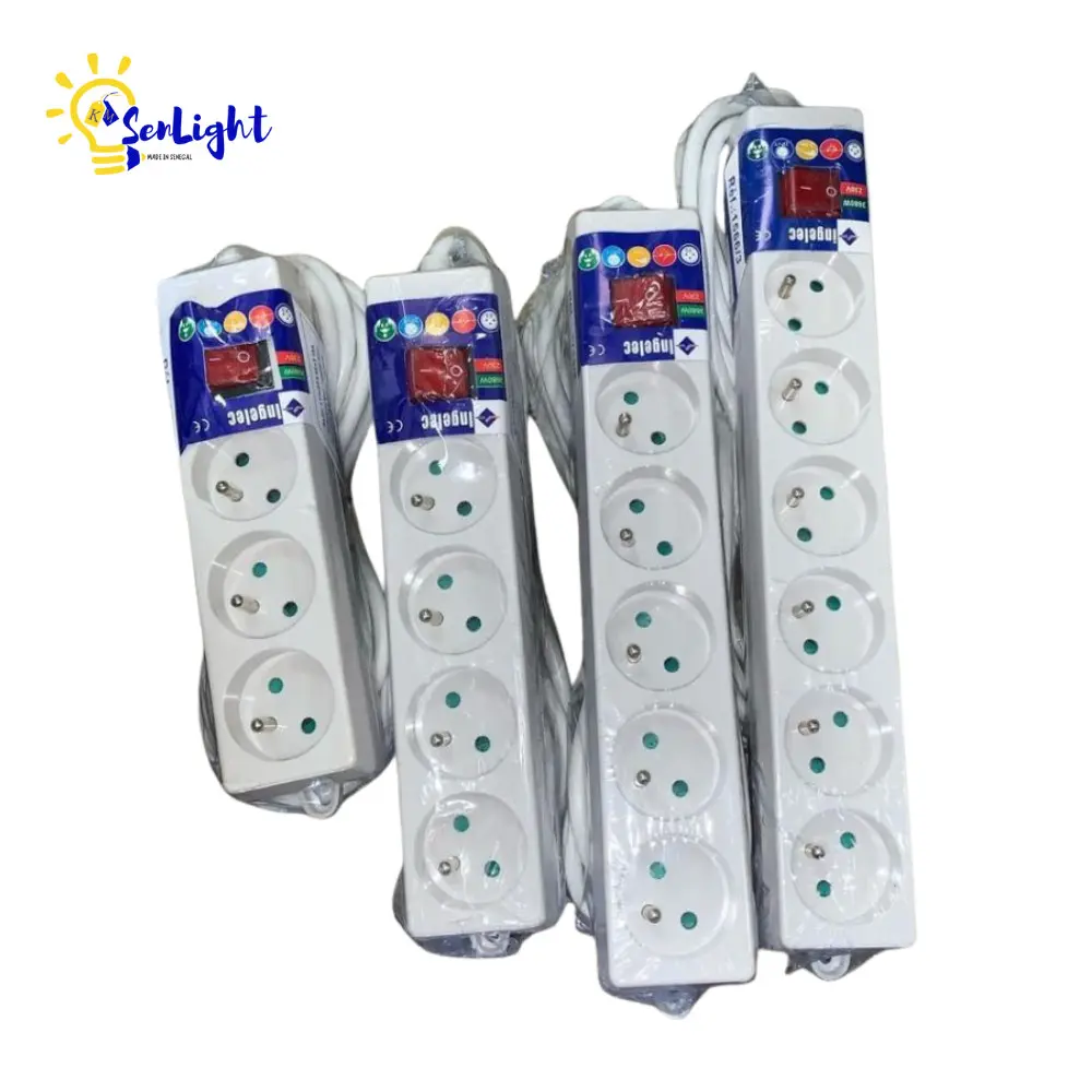 Rallonge Ingelec 5m (6trous) 1PCS