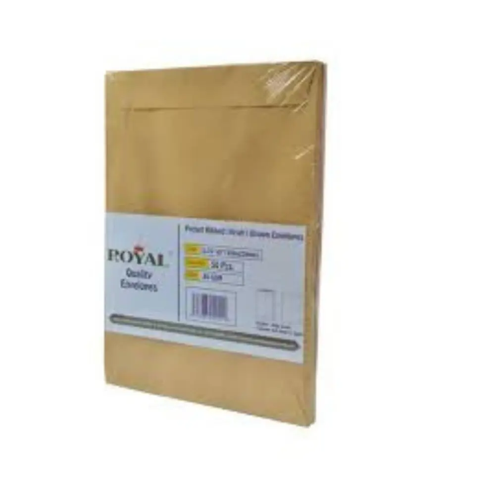 PAQUET DE 50 ENVELOPPE A4 KAKI