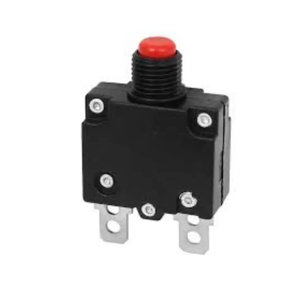 Bouton de réinitialisation du protecteur de surcharge 8A Disjoncteur thermique