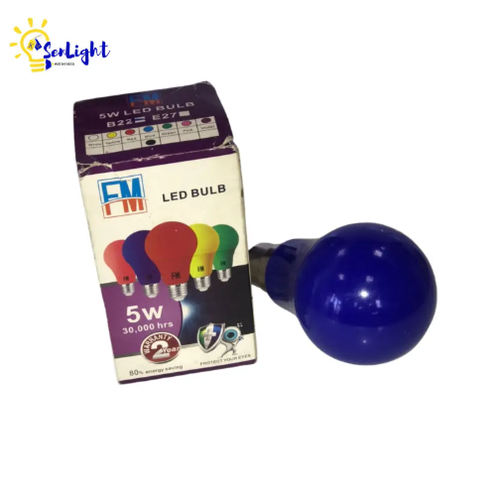 Ampoule Led Bleu 5W
