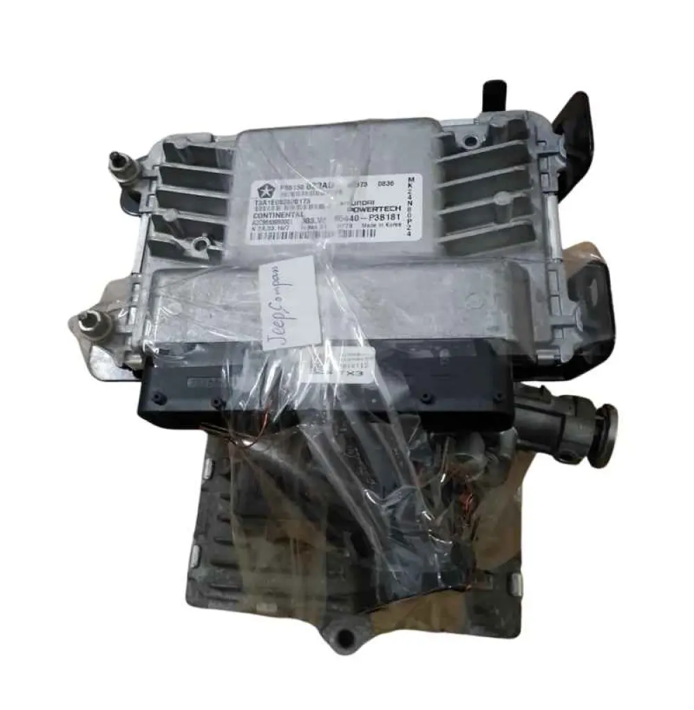KIT COMPLET DEMARRAGE Avec Calculateur moteur, MODULE DE BOITE JEEP COMPASS 4WD 2.4L 2007-2017 / P05150 823AG; P05150941AB / T00EM1236CLI81 / CONTINENTAL A2C7432320100