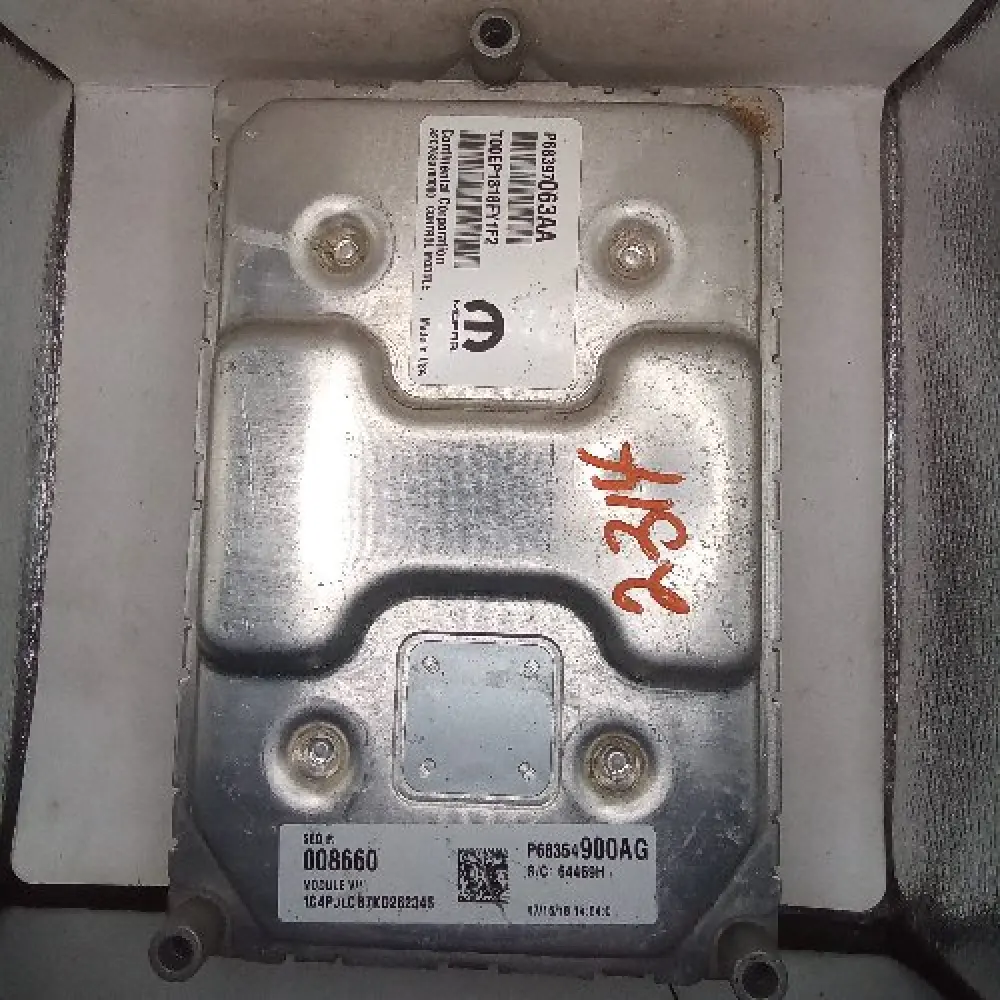Module ECU ECM EBX commande moteur cerveau ordinateur Jeep Cherokee P68354900AA