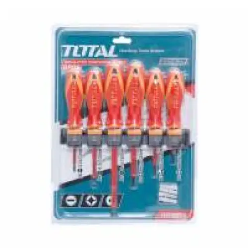 Paquet de tournevis Total professionnel 6pcs