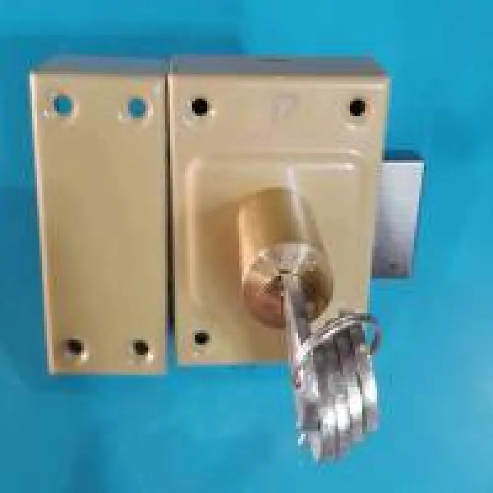 Verrou de sureté vachette pour porte 5 clés