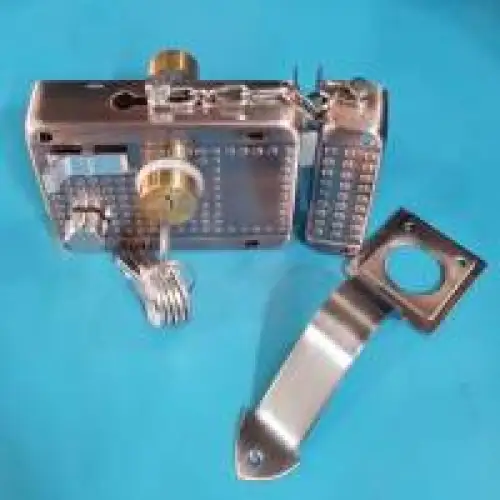 Serrure vachette pour porte 6 clés