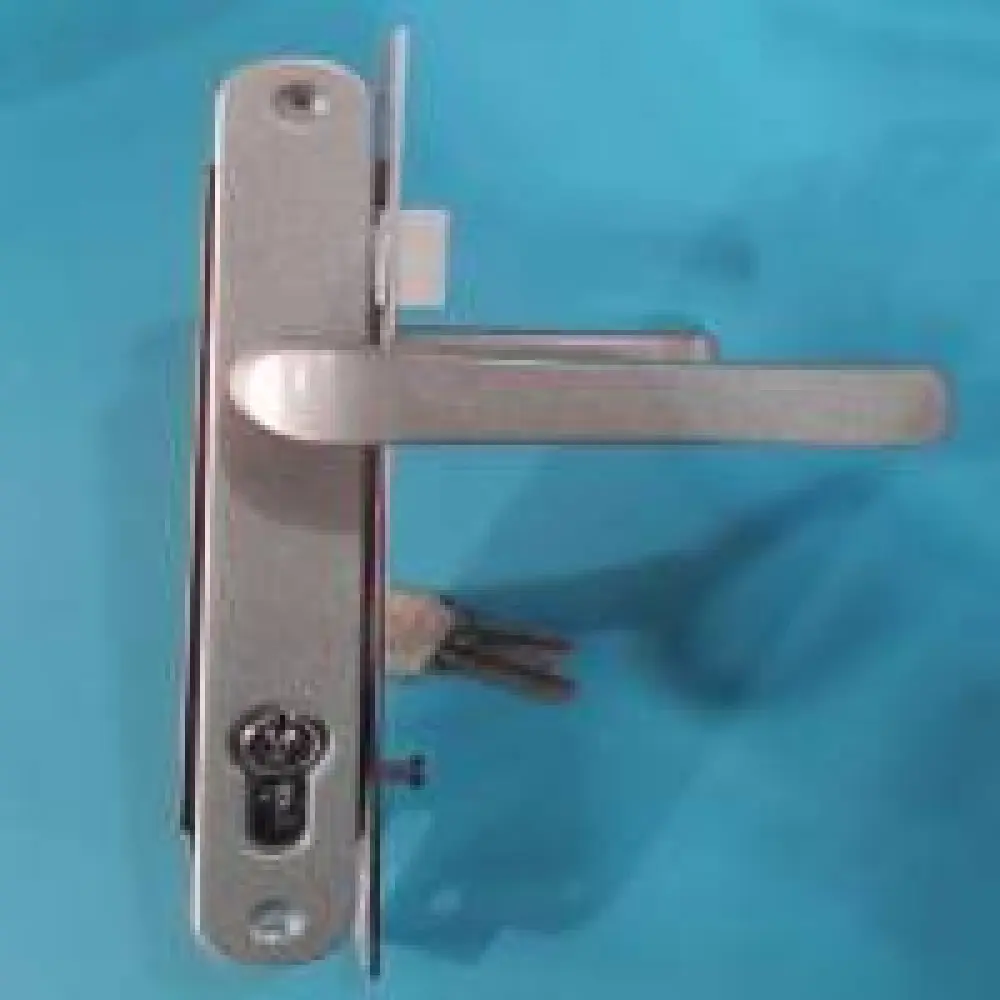Serrure de sureté avec poignée de porte KAC