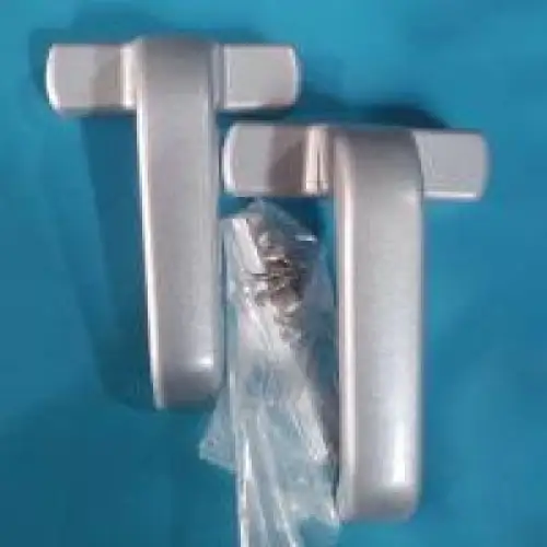 Poignée de porte naturelle, Poignée double